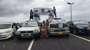 موكب حب يمتد 100 كيلومتر من أبين إلى عدن برسالة شكر للسعودية